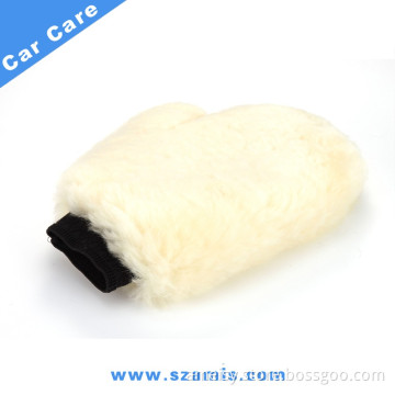 Premium Quality 100% Genuine Lambs Wool Wash Mitt Car Wash Mitt